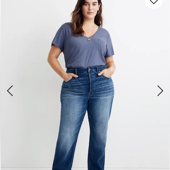 🍄 Madewell The Dad Denim Jeans - Picture 2 of 13